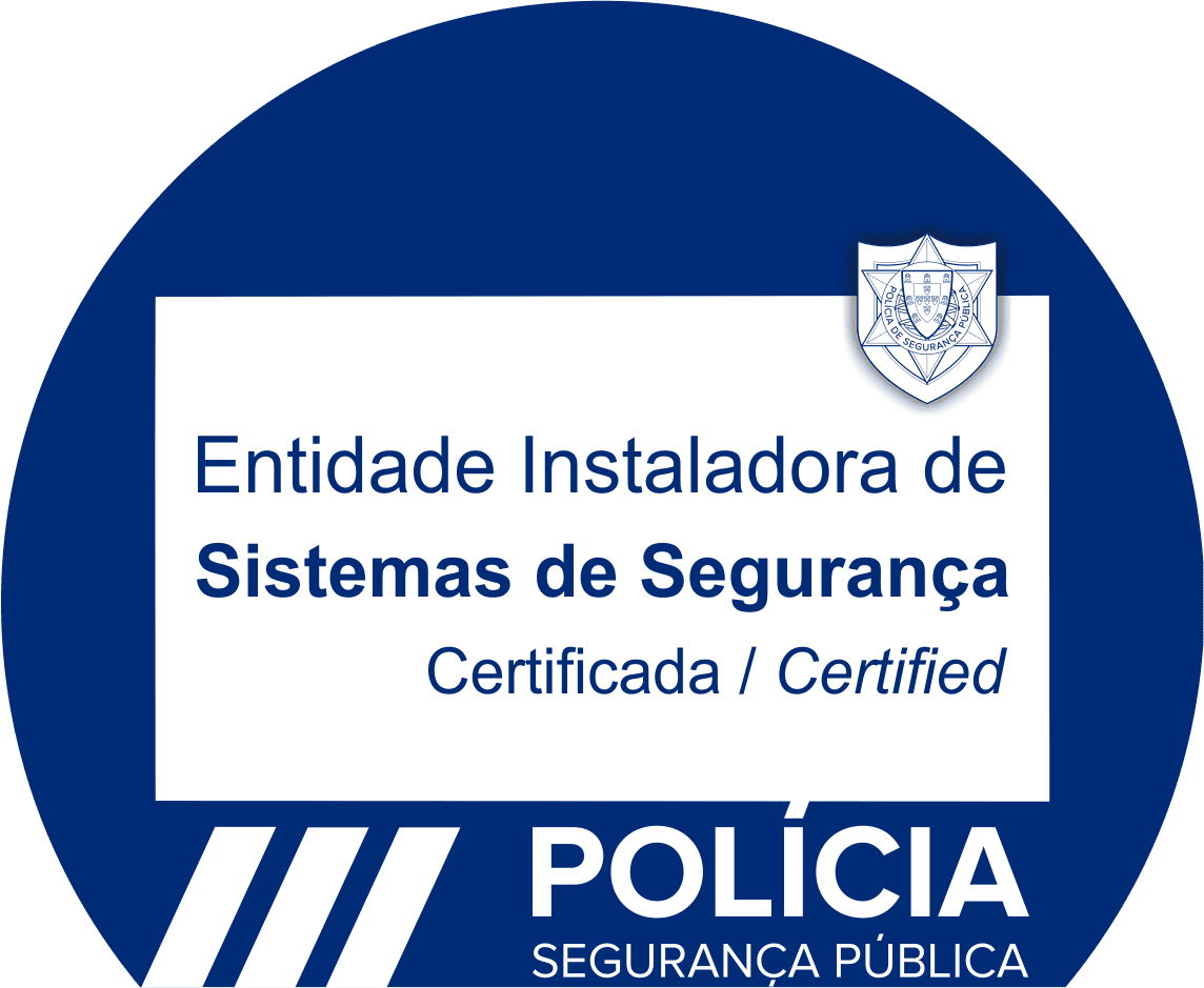 Entidade Instaladora de Sistemas de Segurança Certificada pela Polícia de Segurança Pública